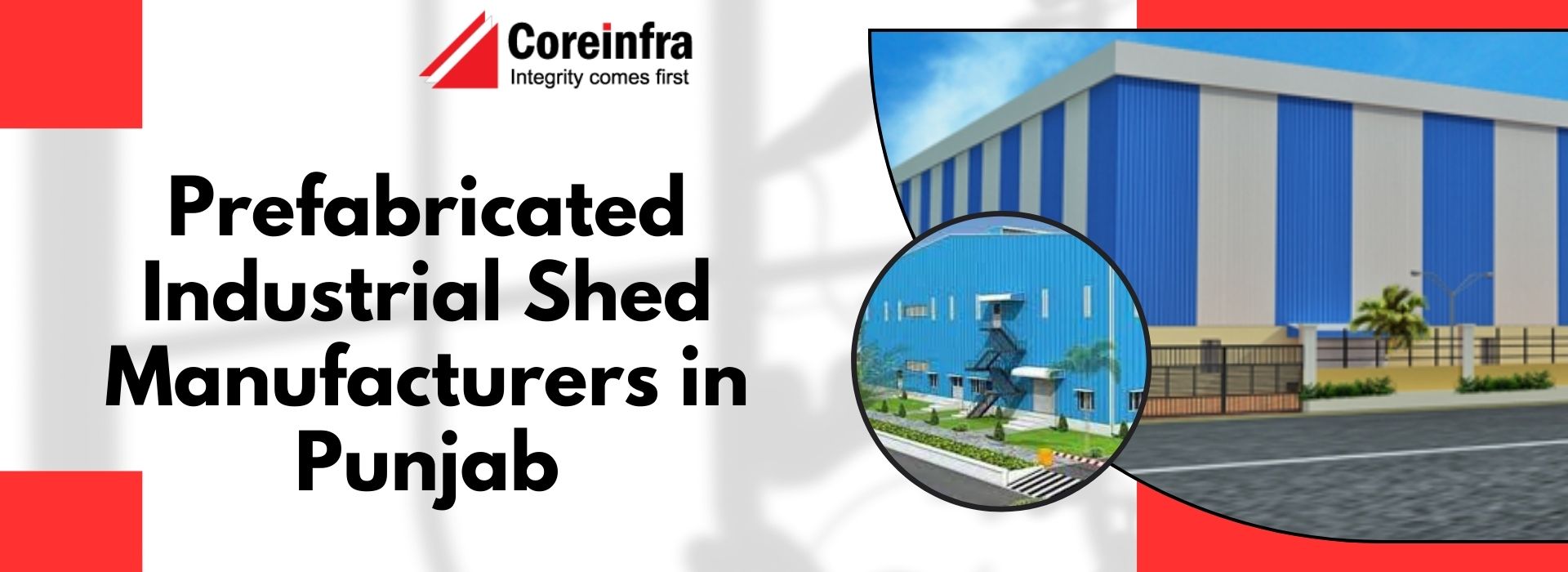 Prefabricated Industrial Shed Manufacturers in punjab